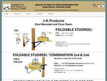 Tablet Screenshot of j-kproducts.com
